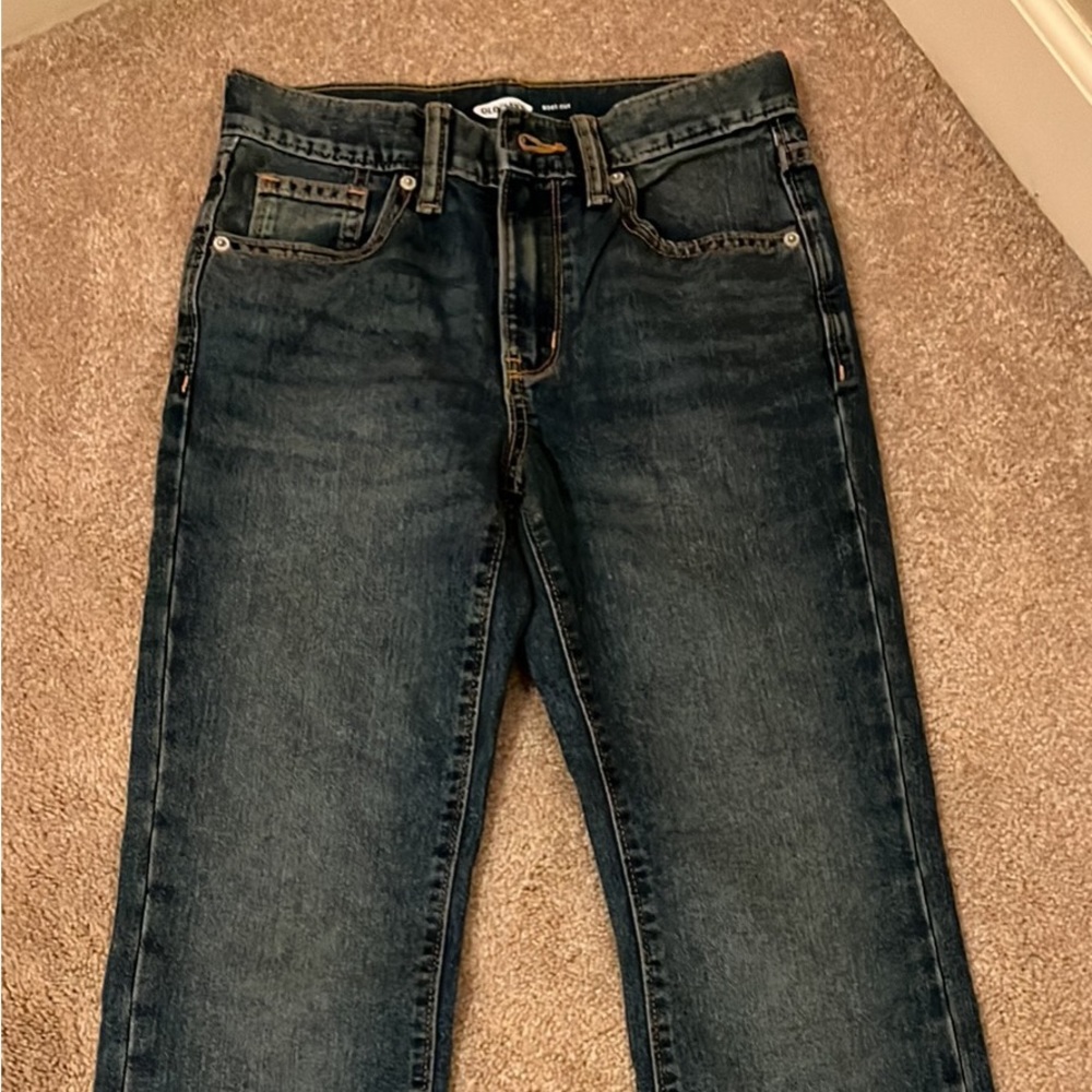 Old Navy Boot Cut Size 12 Boys Jeans - Picture 2 of 2